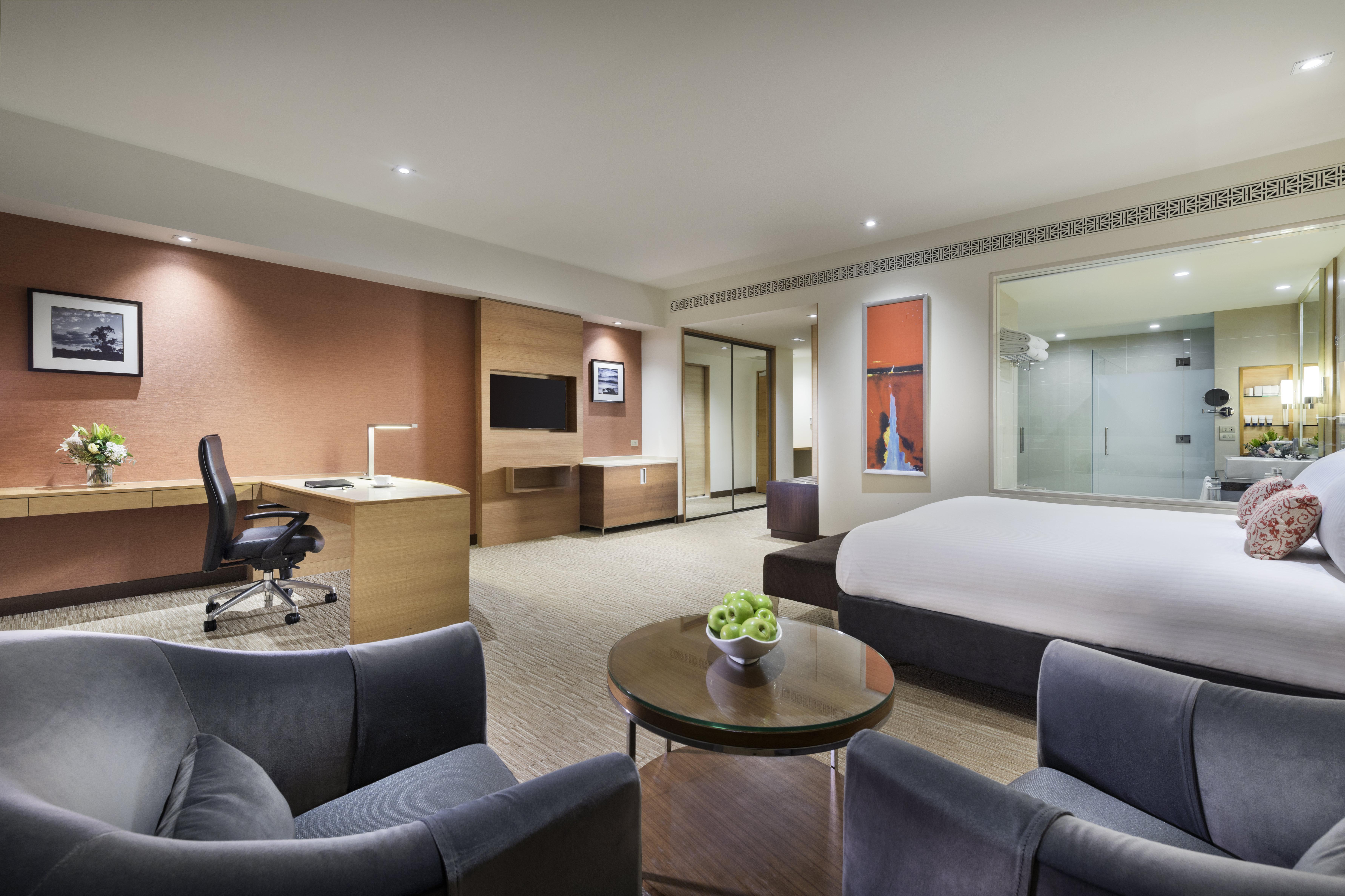 Pan Pacific Perth Hotell Exteriör bild A suite at the hotel