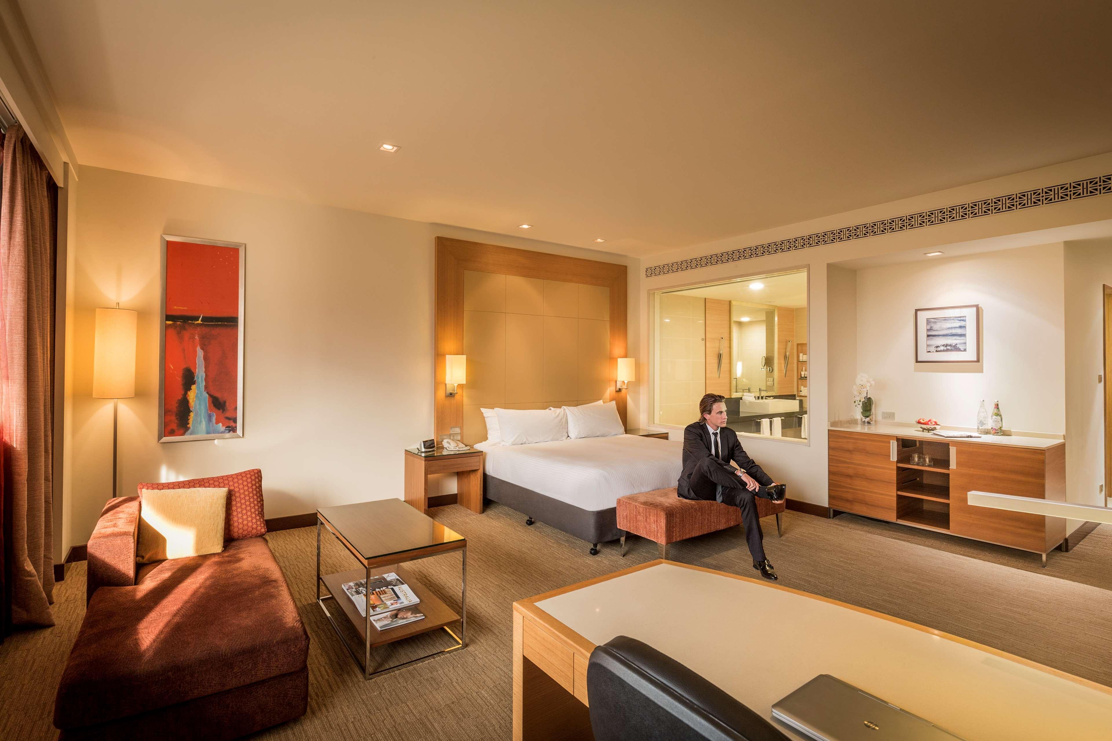 Pan Pacific Perth Hotell Exteriör bild A suite at the hotel