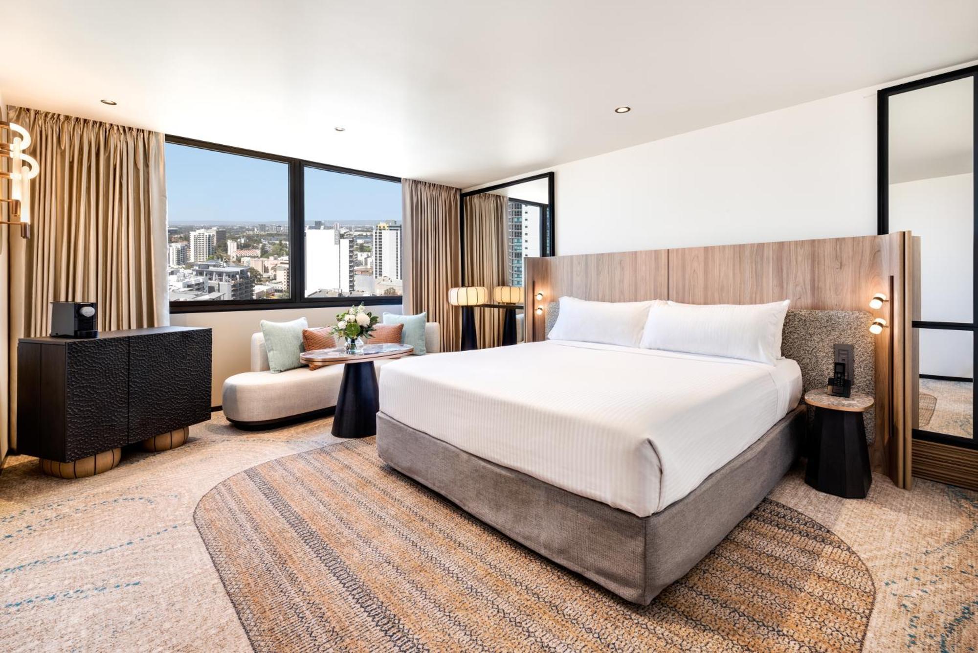 Pan Pacific Perth Hotell Exteriör bild Deluxe King